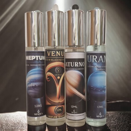 Pack Perfumeros Bolso de 8 ml. NEPTUNO, PLUTÓN, SATURNO, URANO..