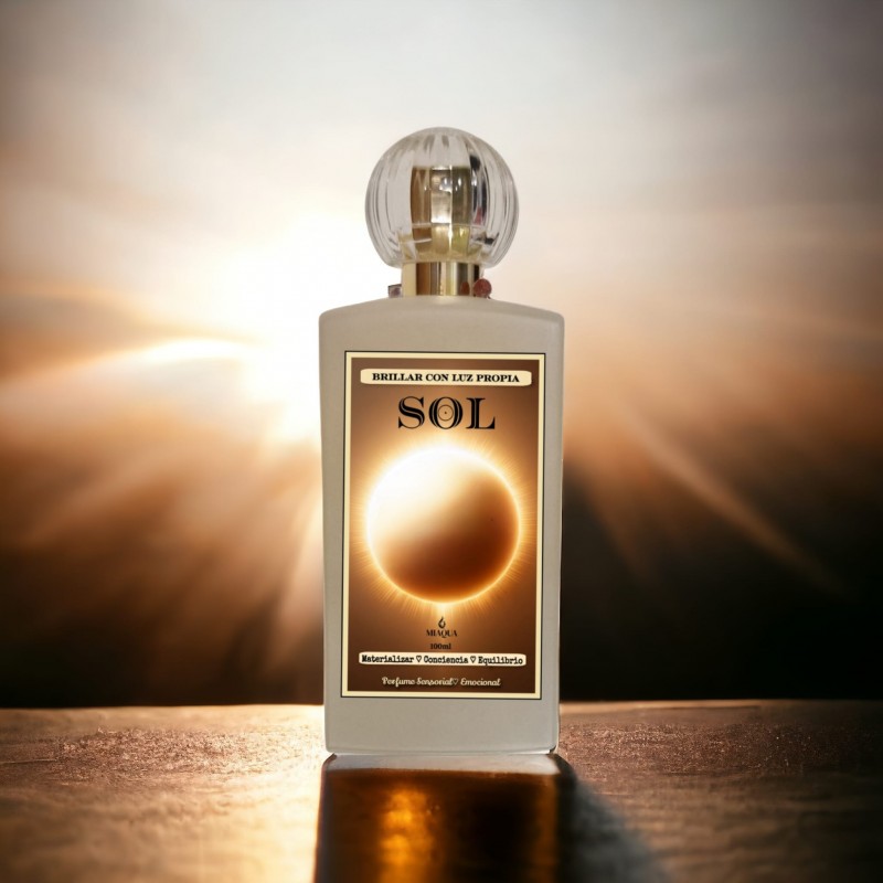 EL SOL*Brillar con Luz propia*Materializar*Eau de Parfum