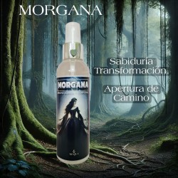 BRUMA ÁURICA Y CORPORAL MORGANA ~150ML.Sabiduría~Transformación~Apertura de Caminos disolviendo los Obstáculos.