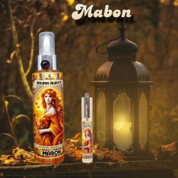 MABON BRUMA ÁURICA-CORPORAL-Gratitud, Calma, Equilibrio, Renovación.    ◇.Reflexión, Abundancia, Transformación.150ml