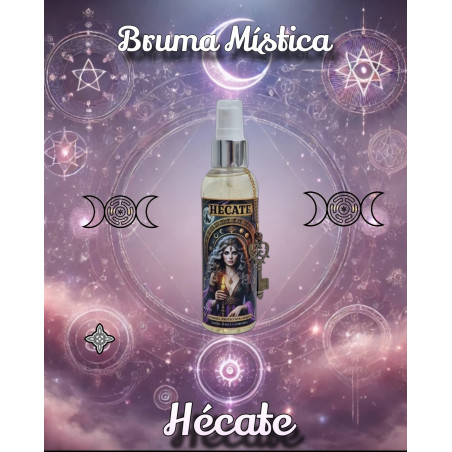HÉCATE~BRUMA MÍSTICA CORPORAL Y ÁURICA~Empoderamiento-Protección- Magia- 150ML