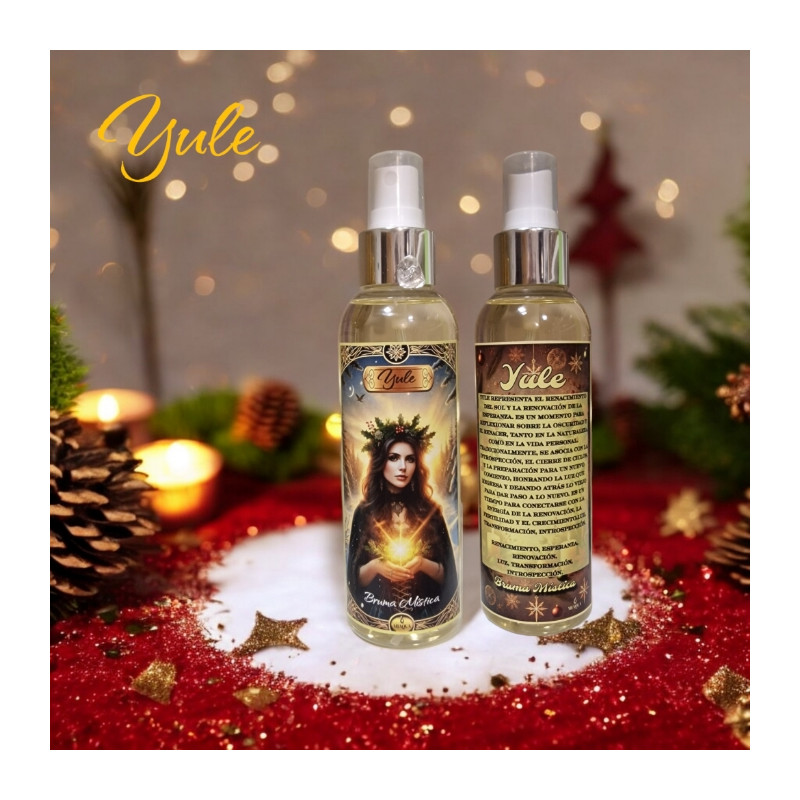 *YULE*Bruma Mística Corporal y Áurica ~Renacimiento, esperanza, renovación.150ml