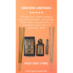 Pack Edición Limitada: Oro y Miel+ Inciensos