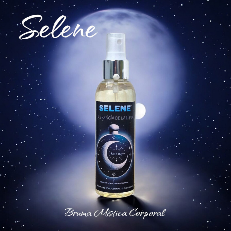 BRUMA MÍSTICA SELENE ~LA LUNA ~150ML. Conexión,Intuición, Seguridad