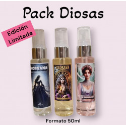 PACK BRUMAS DIOSAS Y BRUJAS *Hécate-Morgana-La Emperatriz*-50ML X3-EDICIÓN LIMITADA