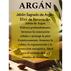 JABÓN SAGRADO ARGÁN* Elixir de Renovación