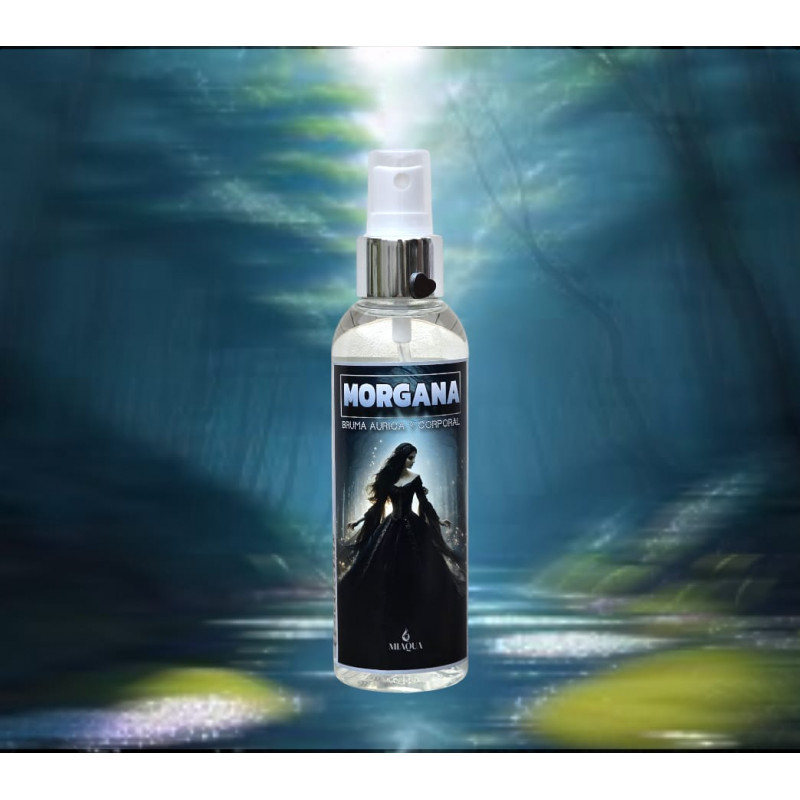 BRUMA ÁURICA Y CORPORAL MORGANA ~150ML.Sabiduría~Transformación~Apertura de Caminos disolviendo los Obstáculos.