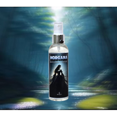 BRUMA ÁURICA Y CORPORAL MORGANA ~150ML.Sabiduría~Transformación~Apertura de Caminos disolviendo los Obstáculos.