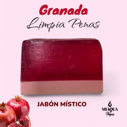 JABÓN GRANADA *Limpia Penas* Renovación,Amor  y Protección