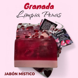 JABÓN GRANADA *Limpia Penas* Renovación,Amor  y Protección