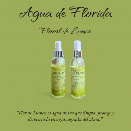 AGUA DE FLORIDA Flor de Lumen Protección Energética -Purificación Espiritual