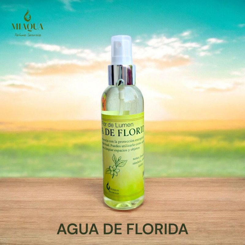AGUA DE FLORIDA Flor de Lumen Protección Energética -Purificación Espiritual