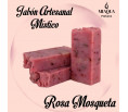JABÓN ARTESANAL ROSA  MOSQUETA