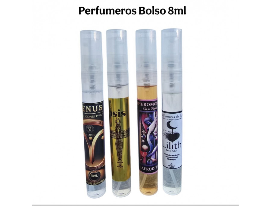 PACK PERFUMES BOLSO DIOSAS SENSORIAL MÍSTICO 8ML PACK PERFUMES BOLSO DIOSAS SENSORIAL MÍSTICO 8ML