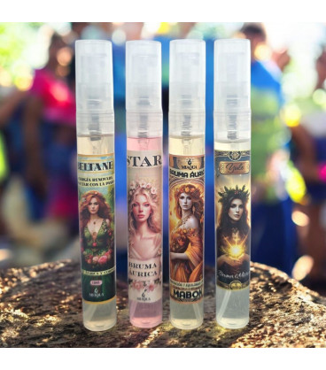 PACkK BRUMAS SOLSTICIOS Y EQUINOCCIOS PERFUMEROS BOLSO DE 8ML.