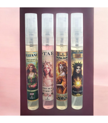 PACkK BRUMAS SOLSTICIOS Y EQUINOCCIOS PERFUMEROS BOLSO DE 8ML.