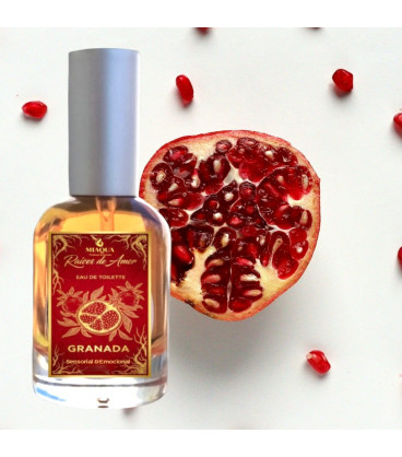 Eau de Toilette GRANADA Raices de Amor 50ml - Perfume Espiritual con Simbolismo de Unidad Familiar y Fertilidad