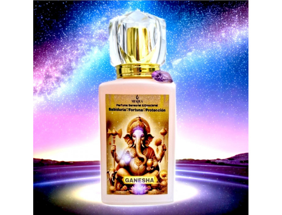 GANESHA-Eau de Parfum SENSORIAL-Sabiduría ♡ Fortuna ♡ Protección