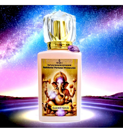 GANESHA-Eau de Parfum SENSORIAL-Sabiduría ♡ Fortuna ♡ Protección