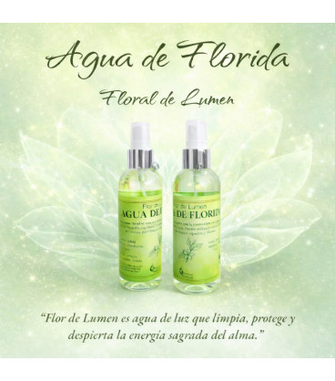 AGUA DE FLORIDA Flor de Lumen Protección Energética -Purificación Espiritual