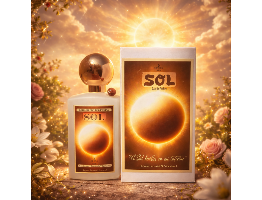 EL SOL*Brillar con Luz propia*Materializar*Eau de Parfum