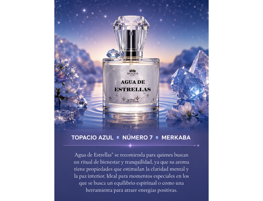 STAR *AGUA DE ESTRELLAS* Eau de Parfum-Serenidad y Equilibrar emociones