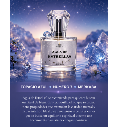 STAR *AGUA DE ESTRELLAS* Eau de Parfum-Serenidad y Equilibrar emociones