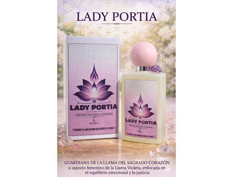 LADY PORTIA~Transformación~*Llama Violeta*Eau de Parfum