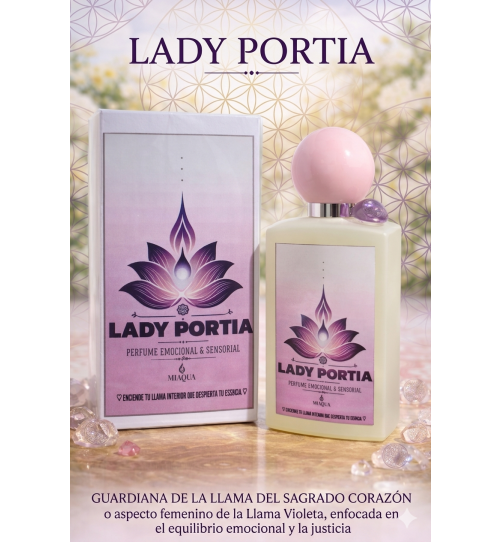 LADY PORTIA~Transformación~*Llama Violeta*Eau de Parfum