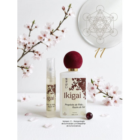 IKIGAI * Eau de Parfum "EL PROPÓSITO DEL ALMA"...LA RAZÓN DEL SER 50ML MIAQUA