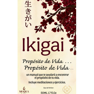 IKIGAI * Eau de Parfum "EL PROPÓSITO DEL ALMA"...LA RAZÓN DEL SER 50ML MIAQUA