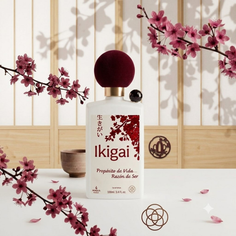 IKIGAI * Eau de Parfum "EL PROPÓSITO DEL ALMA"...LA RAZÓN DEL SER 50ML MIAQUA