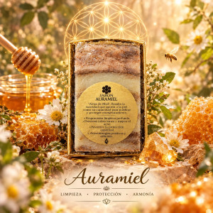 JABÓN *AURA MIEL* Miel y Propóleo- Miaqua Parfums