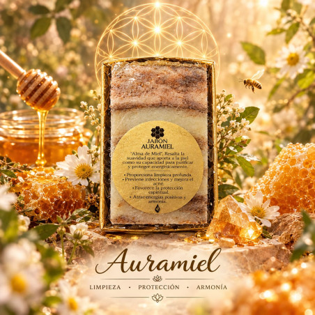 JABÓN *AURA MIEL* Miel y Propóleo- Miaqua Parfums